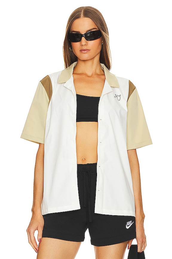 view 2 of 7 CHEMISE in Sail, Team Gold, & Brown Kelp