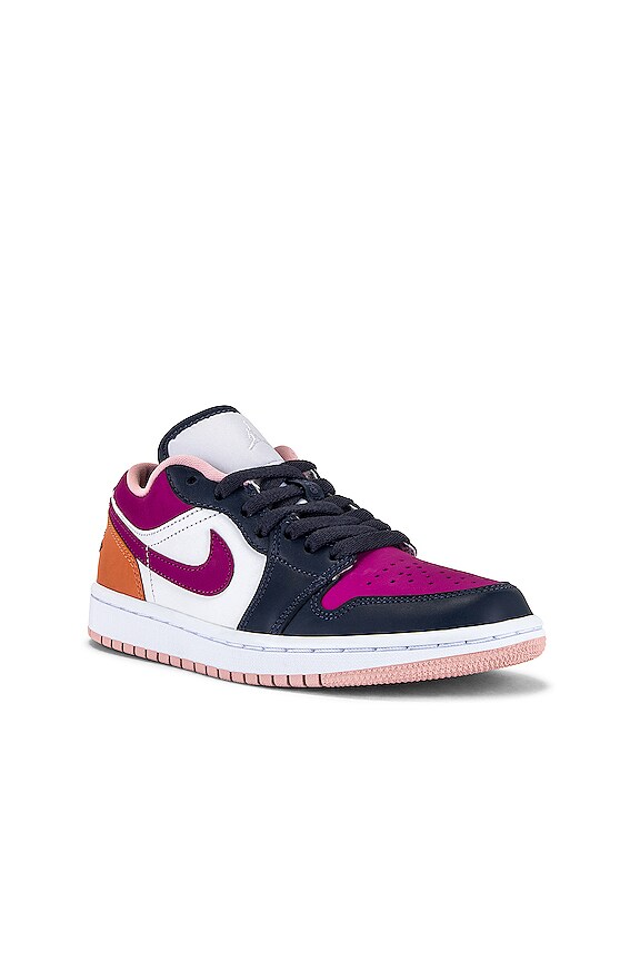 view 2 of 6 SNEAKERS AIR JORDAN 1 in Thunder Blue, White & Healing Orange