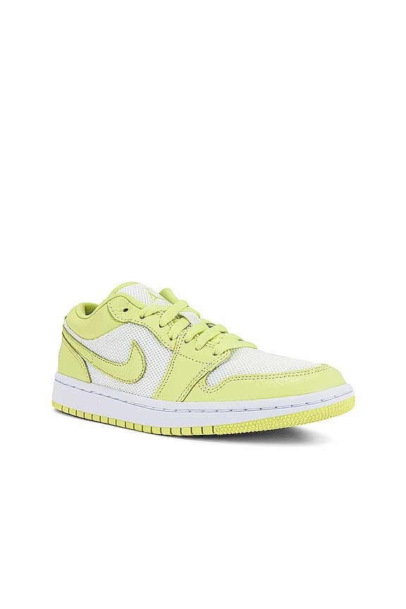 view 2 of 6 Air Jordan 1 Low Sneaker in Summit White, & Limelight