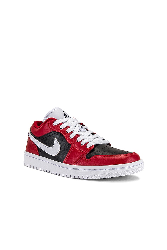 view 2 of 6 SNEAKERS AIR JORDAN 1 LOW in Gym Red, White, & Black