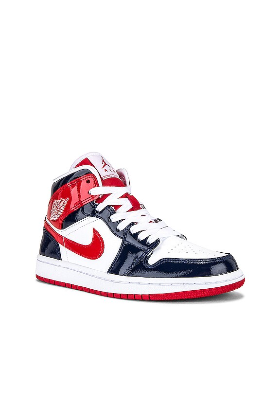 view 2 of 6 ZAPATILLA DEPORTIVA AIR JORDAN 1 in Midnight Navy, University Red, & White