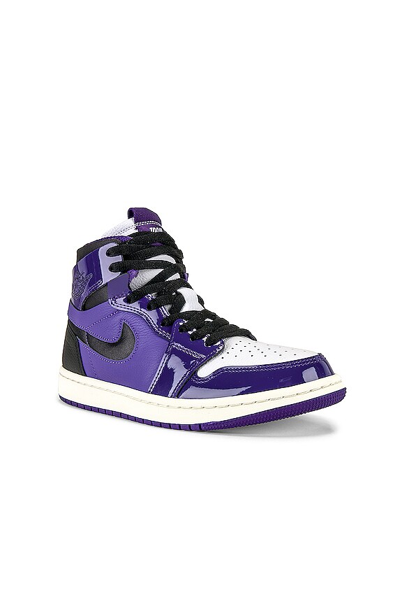 view 2 of 7 CHAUSSURES JORDAN in Court Purple, Purple WhiteBlack Psychic & Purple