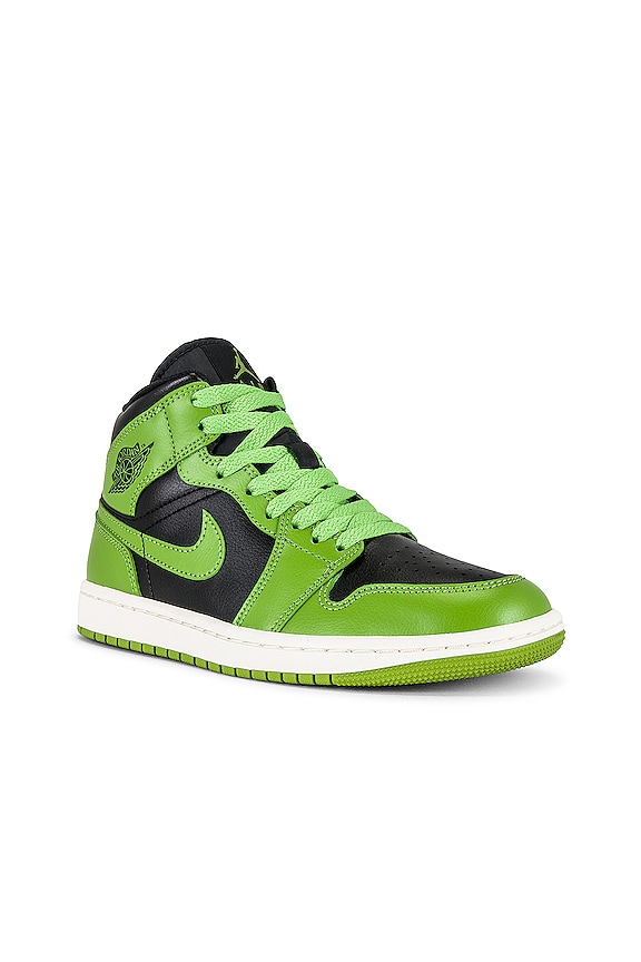 view 2 of 6 ZAPATILLA DEPORTIVA AIR JORDAN in Black, Altitude Green, & Sail