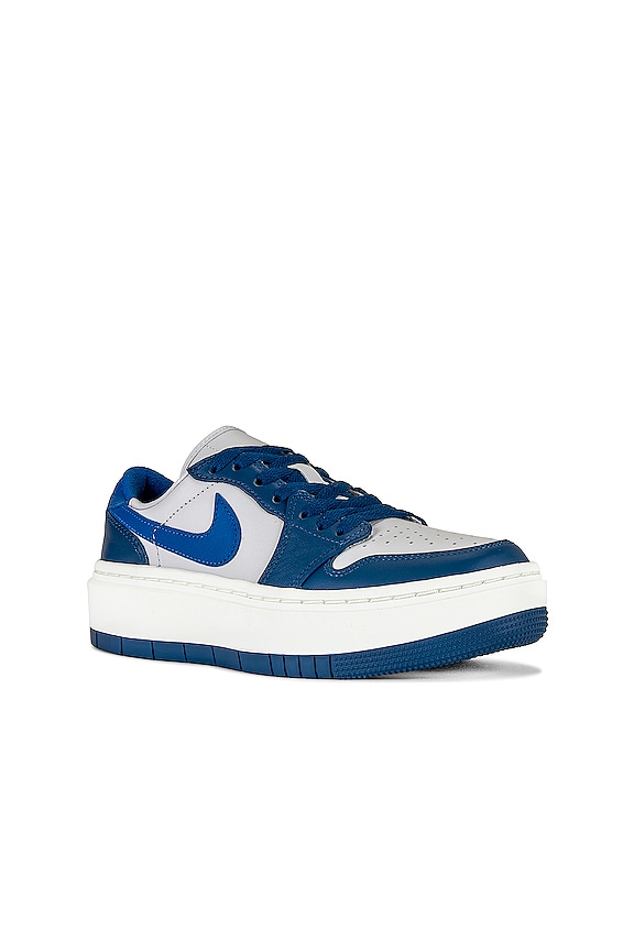 view 2 of 6 Air Jordan 1 Elevate Low Sneaker in French Blue, Sport Blue, Neutral Grey, & Sail
