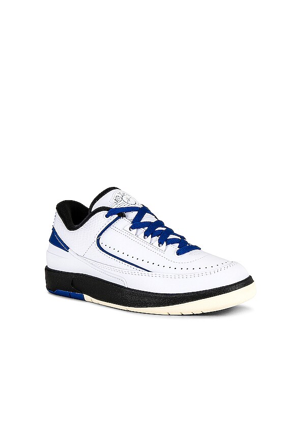 view 2 of 6 ZAPATILLA DEPORTIVA AIR JORDAN 2 RETRO LOW in White, Varsity Royal, & Black