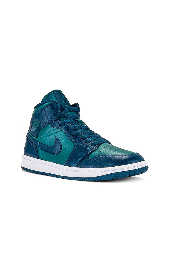 view 2 of 6 ZAPATILLA DEPORTIVA AIR JORDAN 1 MID in Sky Teal, Sky Blue, & White