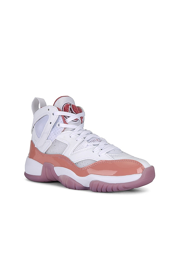 view 2 of 6 SNEAKERS JUMPMAN TWO TREY in Red Stardust, Sky Mauve, & White