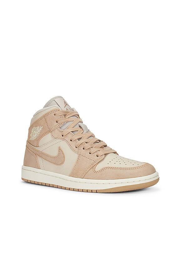 view 2 of 6 SNEAKERS AIR JORDAN 1 MID in Legend Light Brown, Legend Medium Brown, & Sail