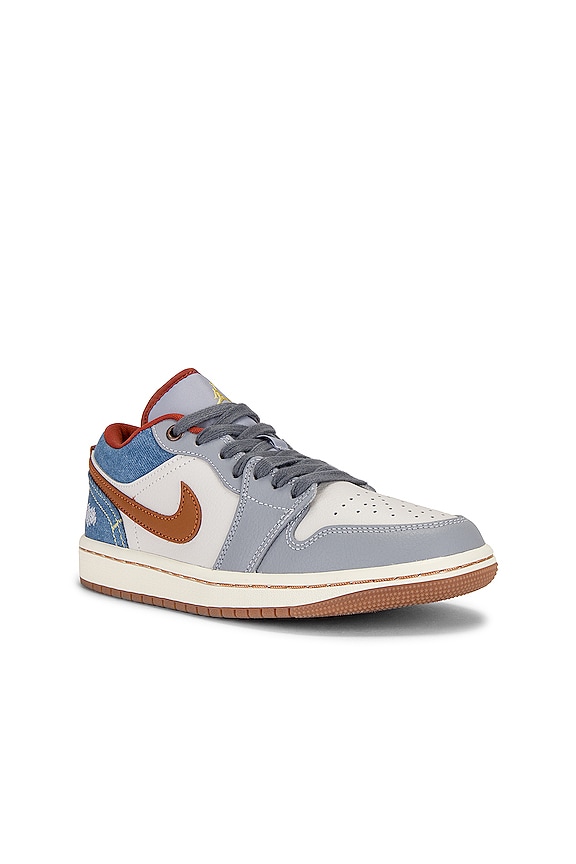 view 2 of 6 SNEAKERS AIR JORDAN 1 LOW in Phantom, Multi Color, & Coconut Milk