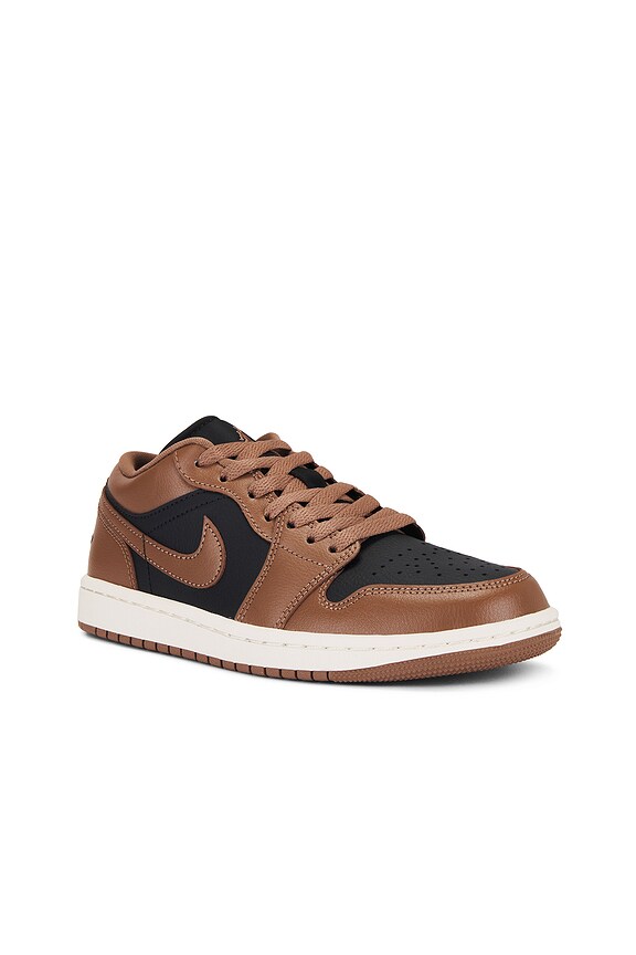 view 2 of 6 SNEAKERS AIR JORDAN 1 LOW in Off Noir, Archaeo Brown, & Sail