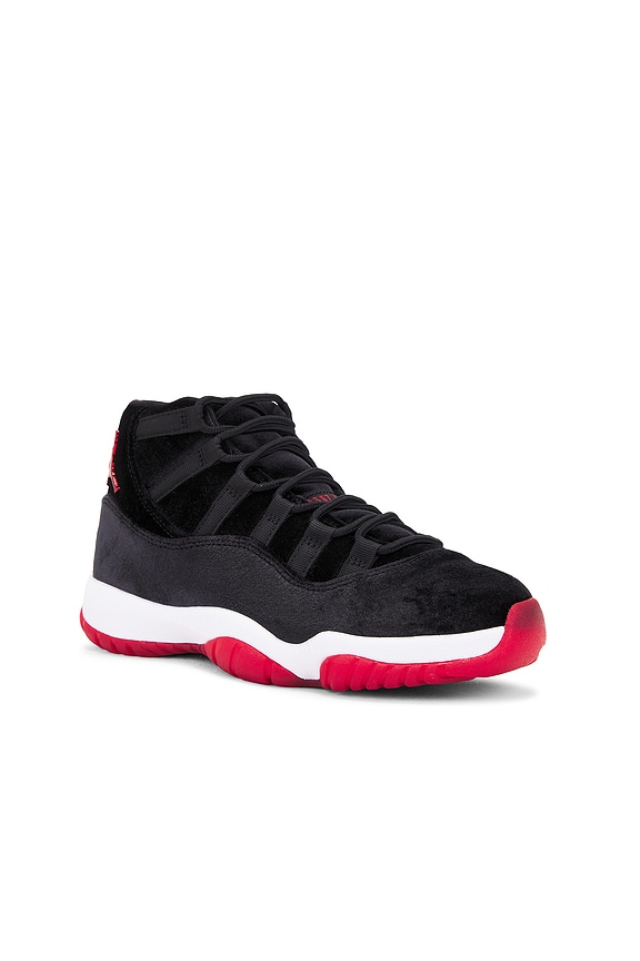 view 2 of 6 AIR JORDAN 11 RETRO スニーカー in Black, Gym Red, & White