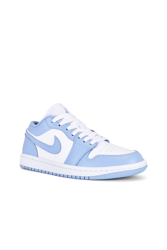 view 2 of 6 AIR JORDAN 1 LOW スニーカー in White & Aluminum