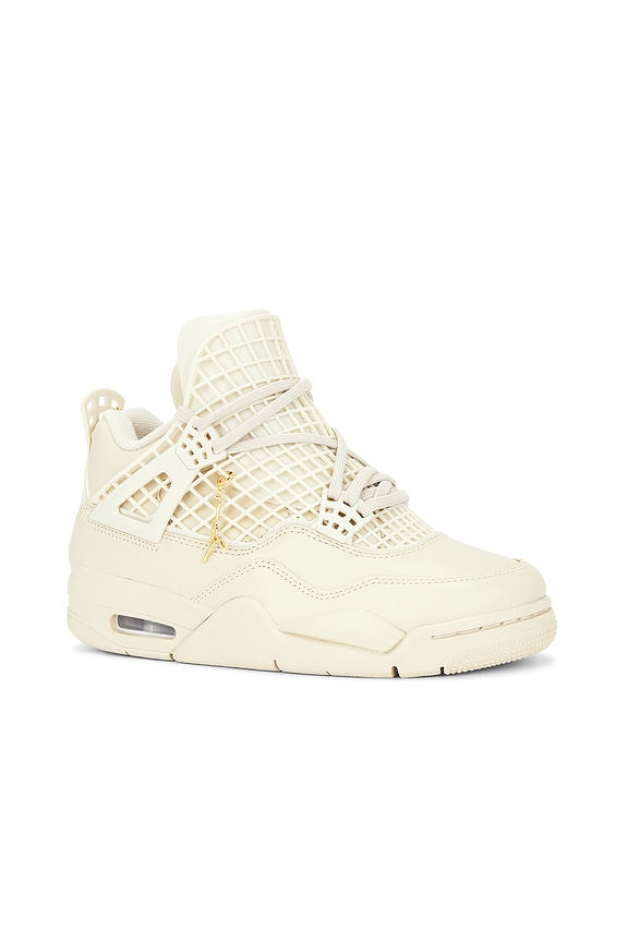 view 2 of 8 ZAPATILLA DEPORTIVA AIR JORDAN 4 NET in Rattan, Rattan & Metallic Gold