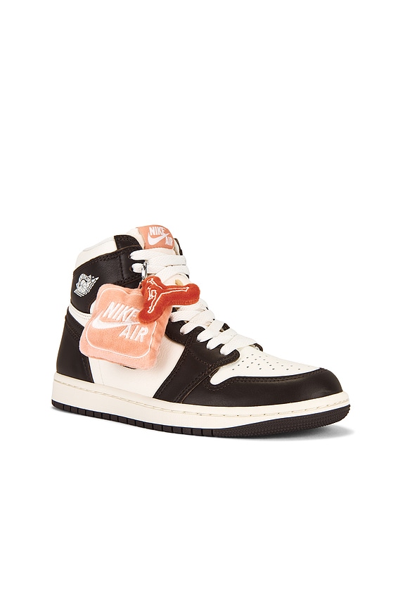 view 2 of 7 SNEAKERS AIR JORDAN 1 RETRO HI in Baroque Brown, Sail & Light Madder Root