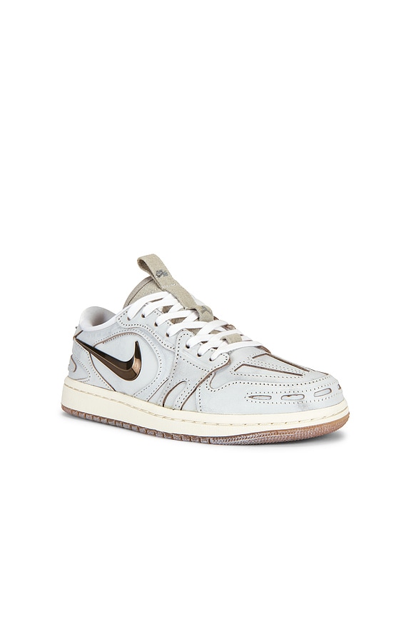 view 2 of 6 Air Jordan 1 MM Low V3 Sneaker in Summit White, Bright Ceramic & White