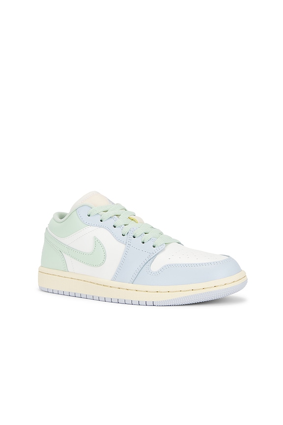 view 2 of 6 SNEAKERS AIR JORDAN 1 LOW in Sail, Jade Aura, Aura & Muslin