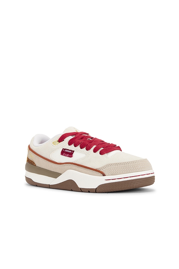 view 2 of 7 Flight Court SE Sneaker in Sail, Metallic Gold & Dusty Peach