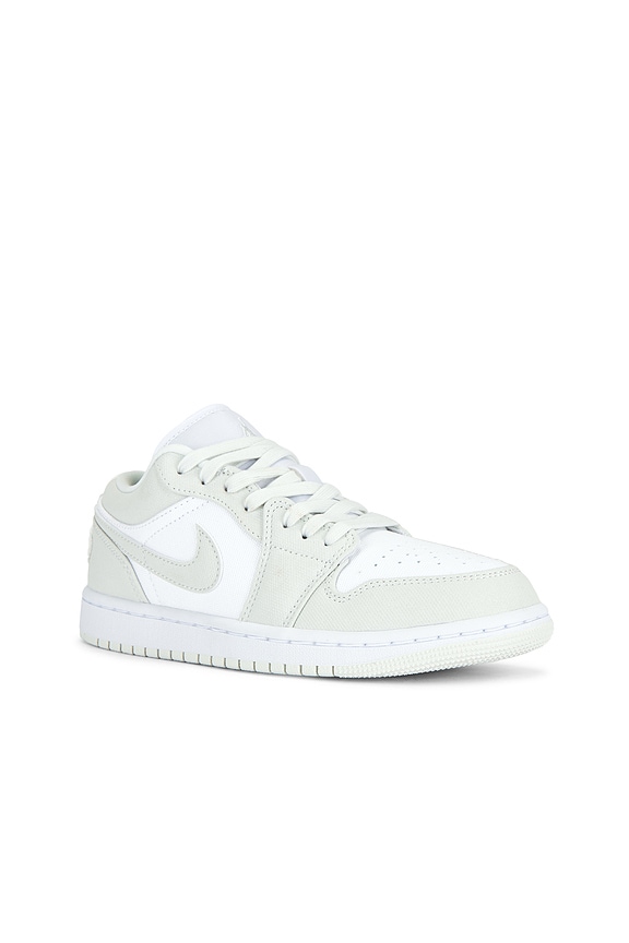 view 2 of 6 Air Jordan 1 Low Sneaker in Spruce Aura & White