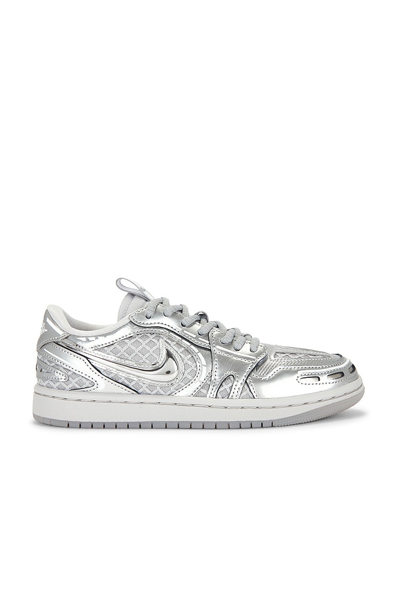 view 1 of 6 SNEAKERS AIR JORDAN 1 LOW METHOD OF MAKE in Neutral Grey, Metallic Silver & White
