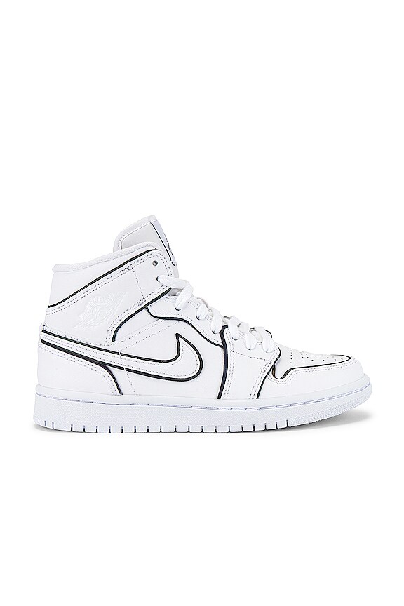 view 1 of 6 Air Jordan 1 Mid SE Sneaker in White