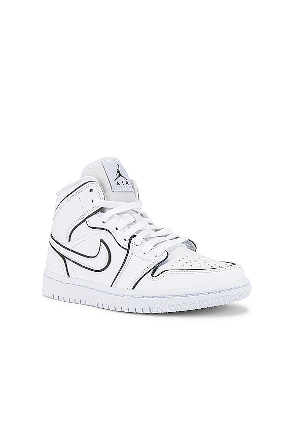 view 2 of 6 Air Jordan 1 Mid SE Sneaker in White