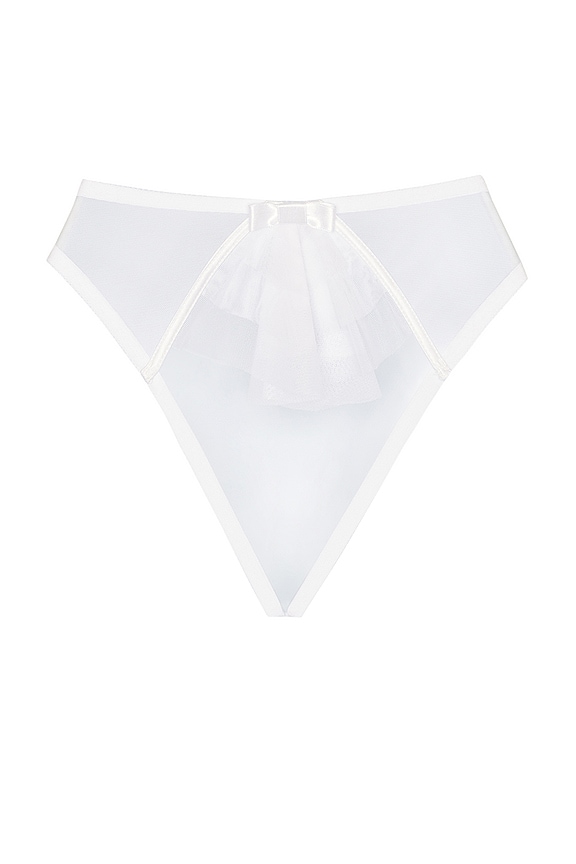 view 2 of 2 НИЖНЕЕ БЕЛЬЕ ODETTE OUVERT in Blanc