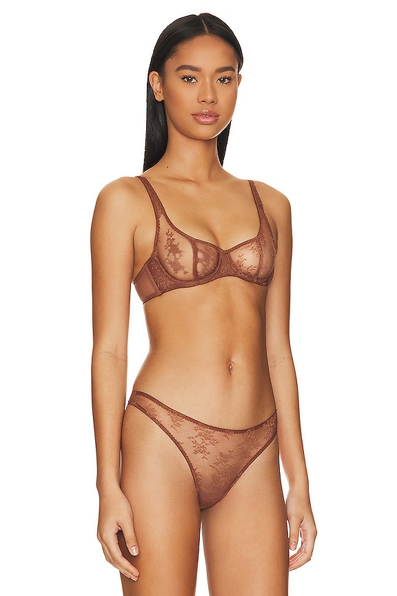 view 2 of 4 ROMY デニムブラ in Pecan