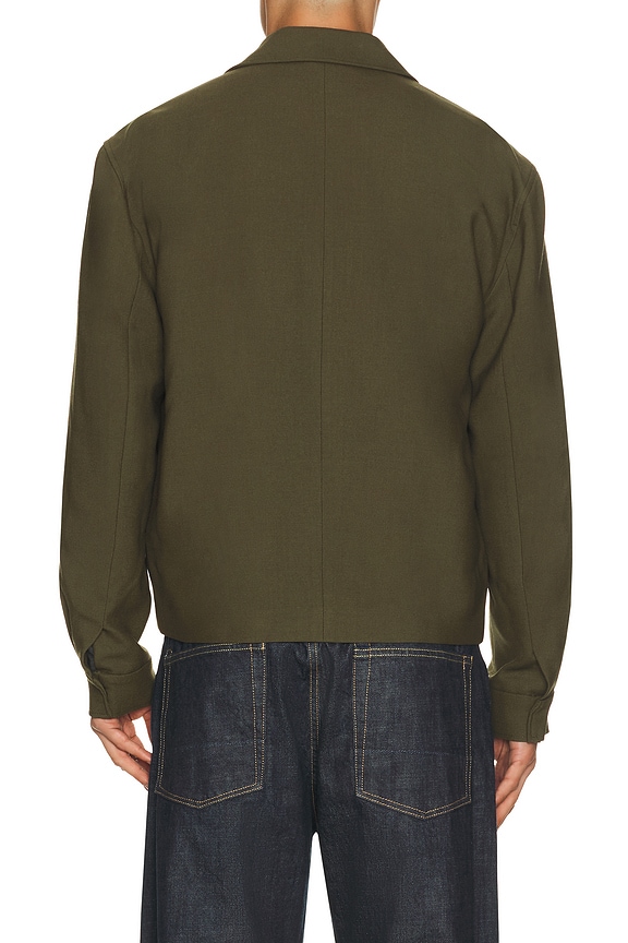 view 2 of 4 Sidney Blouson Jacket in Dark Olive