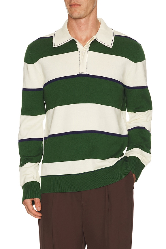 view 1 of 4 Louis Popover in Serrano Rugby Stripe