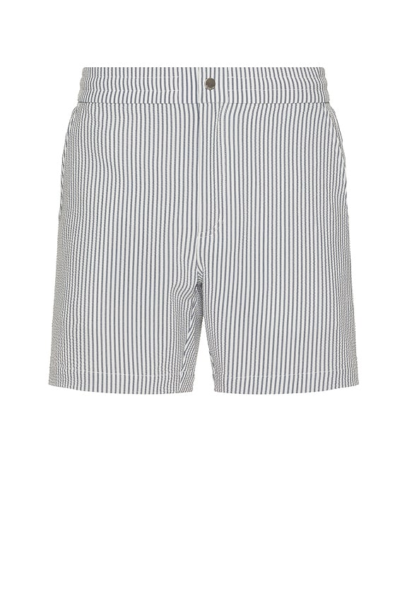 view 1 of 4 Swim Trunks in Midnight Stripe