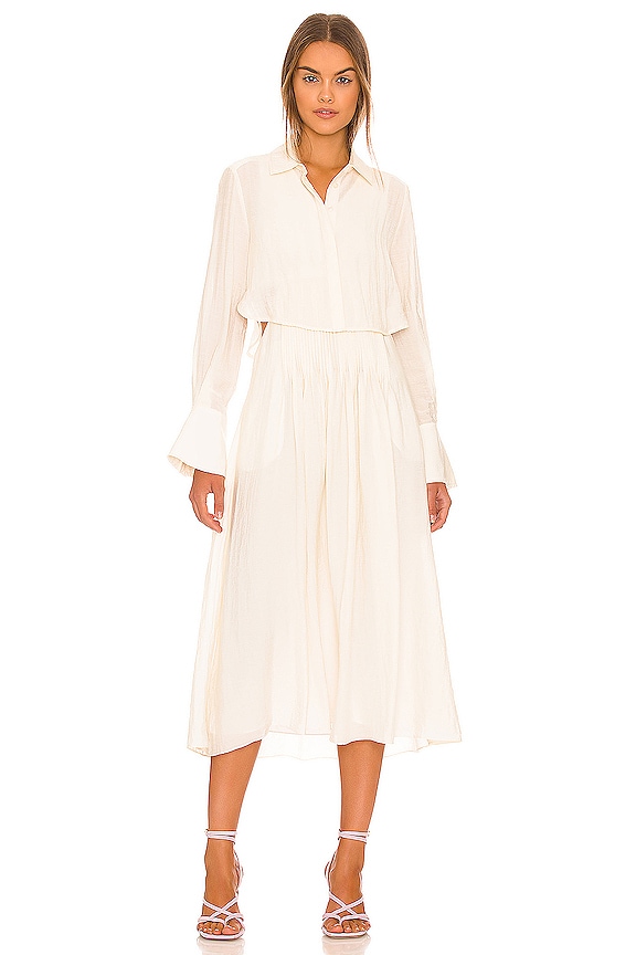 view 1 of 4 Jarvis Cut Out Dress in White
