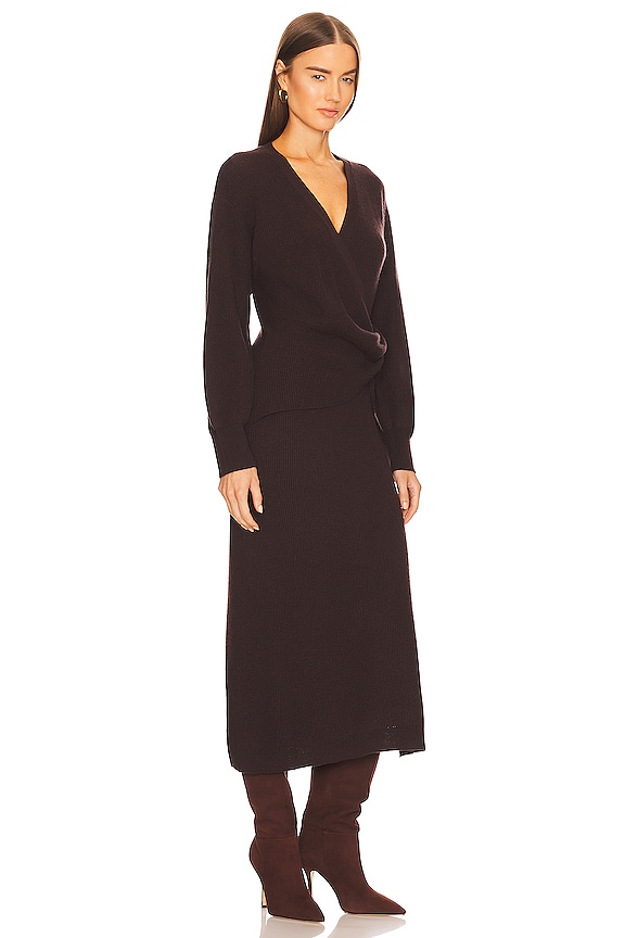 view 2 of 3 JUDITH 원피스 in Chocolate