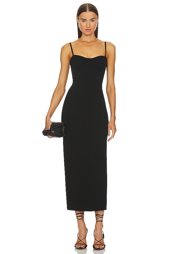 view 2 of 4 Caspian Bustier Dress in Black