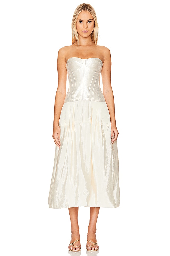 view 2 of 4 VESTIDO NORETTA in Cream