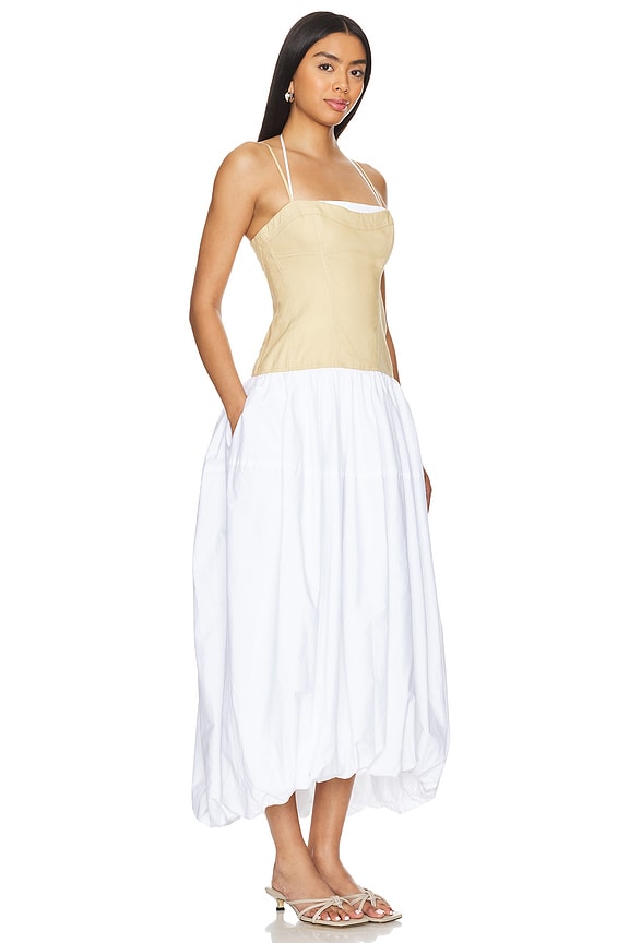 view 2 of 3 VESTIDO PFEIFFER in Natural Multi