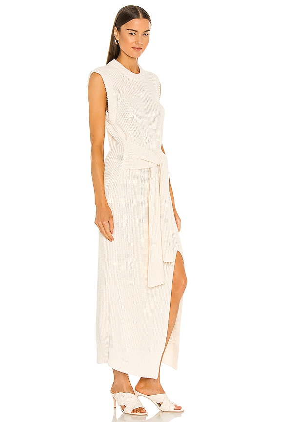 view 2 of 3 Jenaue Summer Boucle Tank Dress in Egret