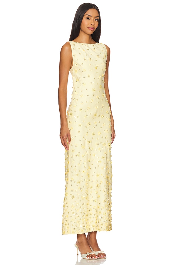 view 2 of 4 VESTIDO CLAUDIA in Butter