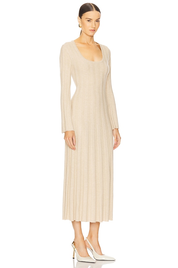 view 2 of 3 Kogan Full Length Dress in Sand Melange