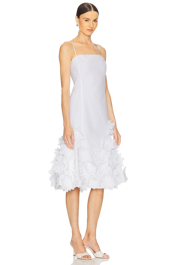 view 2 of 3 Bella Floral Dress in White