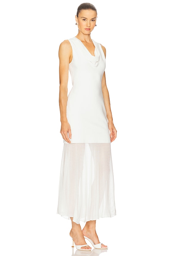 view 2 of 3 Xena Halter Dress in Ivory
