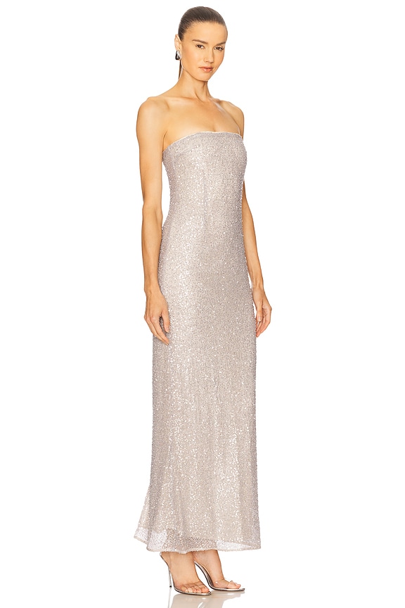 view 2 of 4 ROBE DE SOIRÉE XYLA in Slate Gray