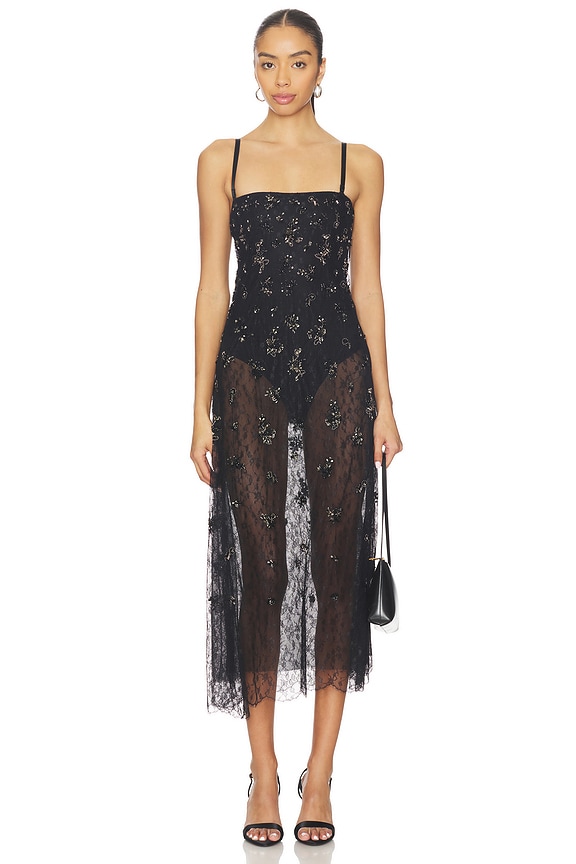 view 2 of 5 Carmela Midi Dress in Black