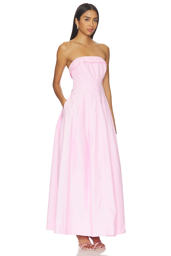 view 2 of 3 ROBE AVRIL COTTON BUSTIER in Daisy