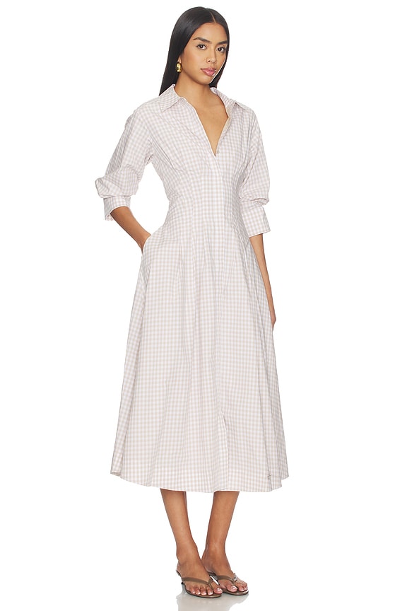 view 2 of 4 VESTIDO JAZZ in Sand Gingham