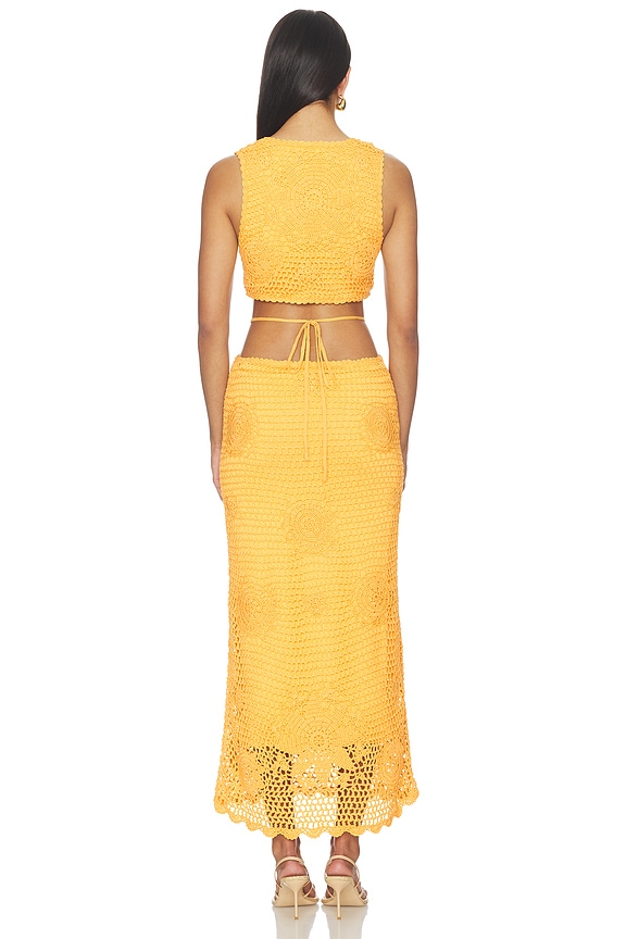 women denim pinafore dress Midi with Pockets for Casual Style – Canary Houze Made from soft EmbellishmentType: applique Women's Short Sleeve Woven Color:Marigold Stripe