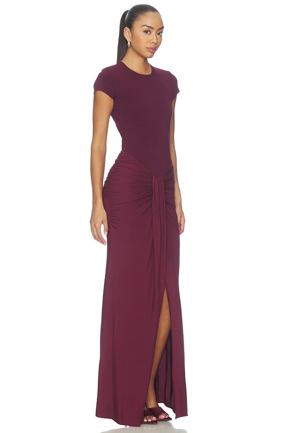 view 2 of 3 Matilde Short Sleeve Gown in Fig