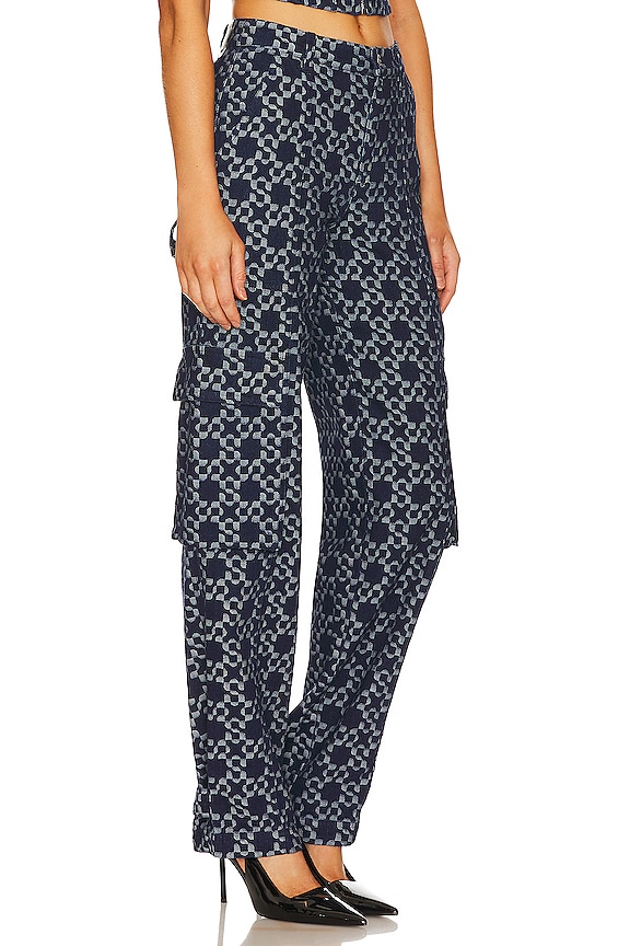 view 2 of 4 PANTALON CARGO SANTO in Rinse