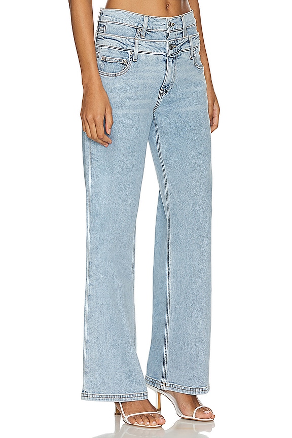 view 2 of 4 PIERNA ANCHA CON DOBLE CINTURILLA KOVE in Coastal