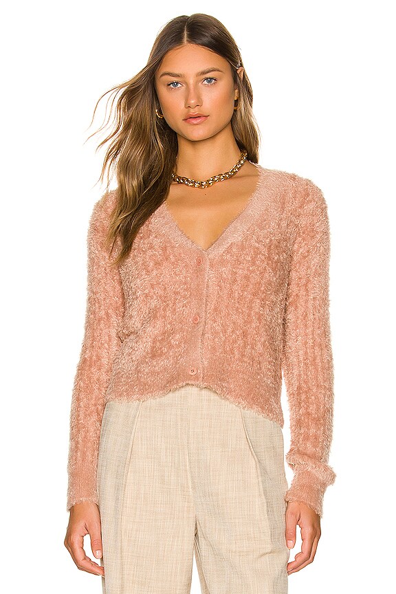 view 2 of 5 Maya Cropped Cardigan in Chai