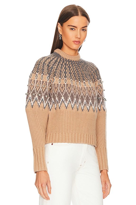 view 2 of 5 СВИТЕР AUDREE in Maize Multi